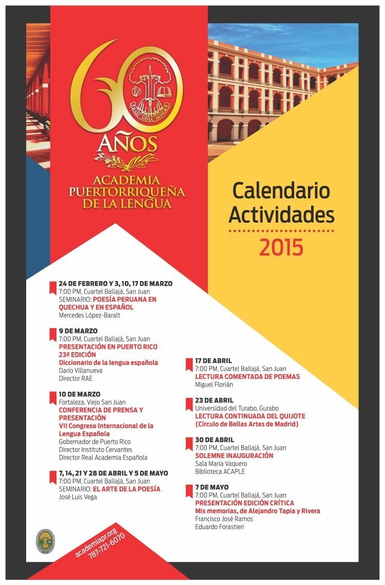 calendario 60 aniversario big