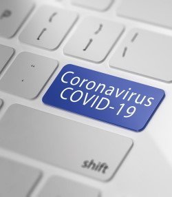 teclado coronavirus pic