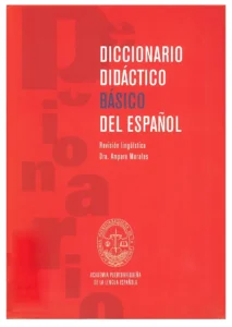 portada Diccionario didáctico básico del español