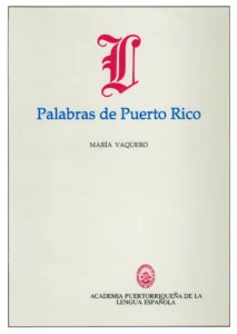 portada Palabras de Puerto Rico